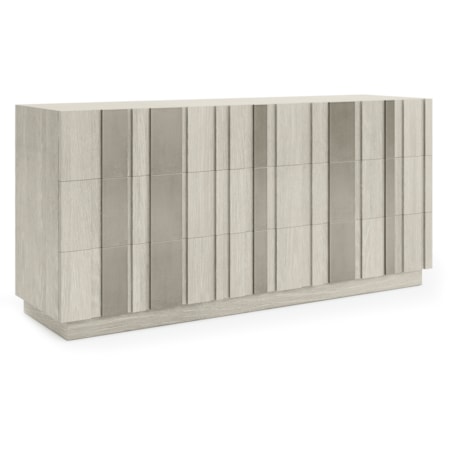 6-Drawer Dresser w/Push-to-Open Drawers