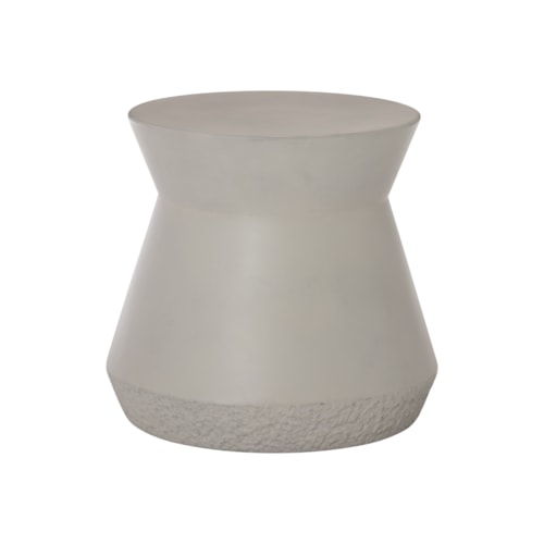 Nidra Cast Concrete Accent Table