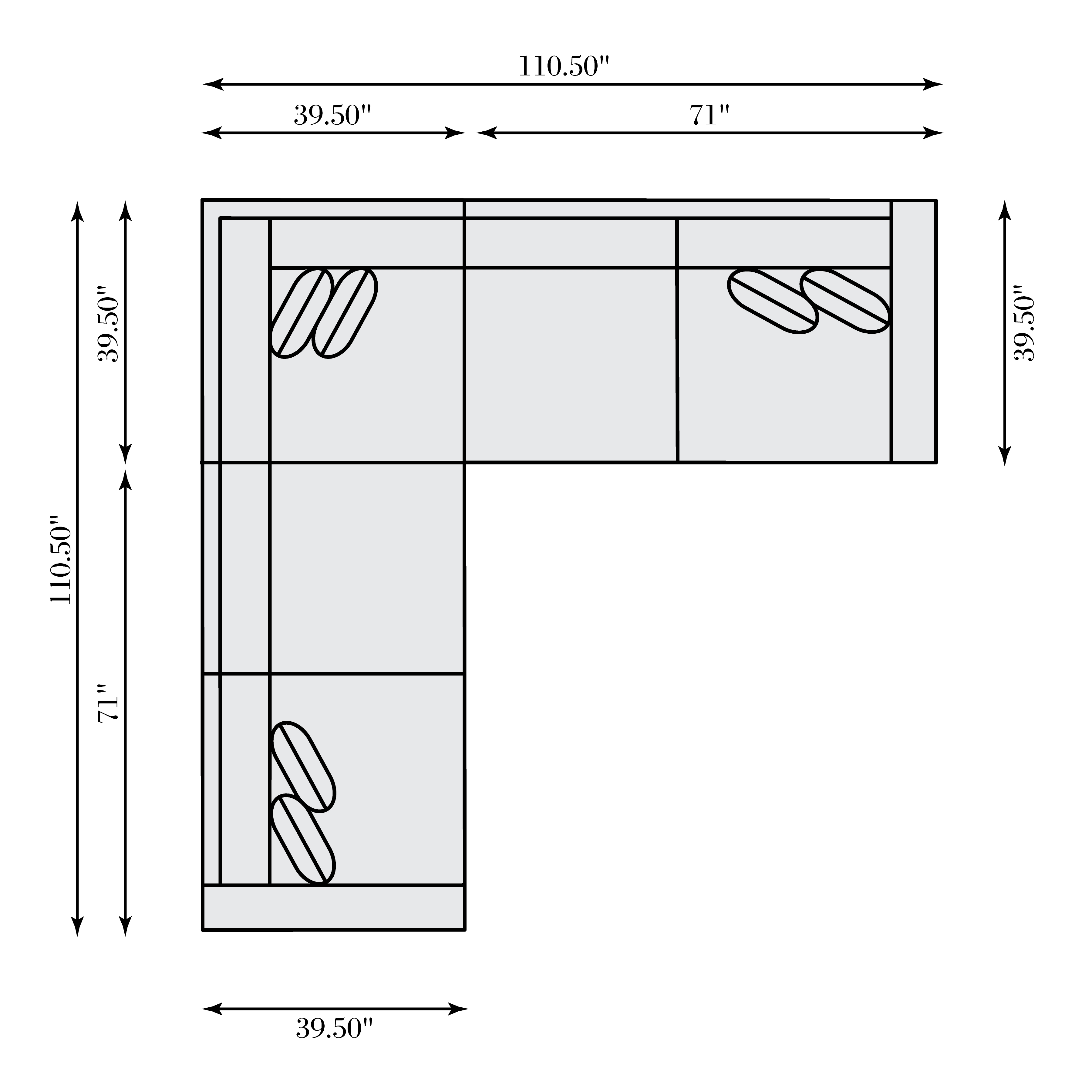 Bernhardt Bernhardt Living Lars Leather Sectional