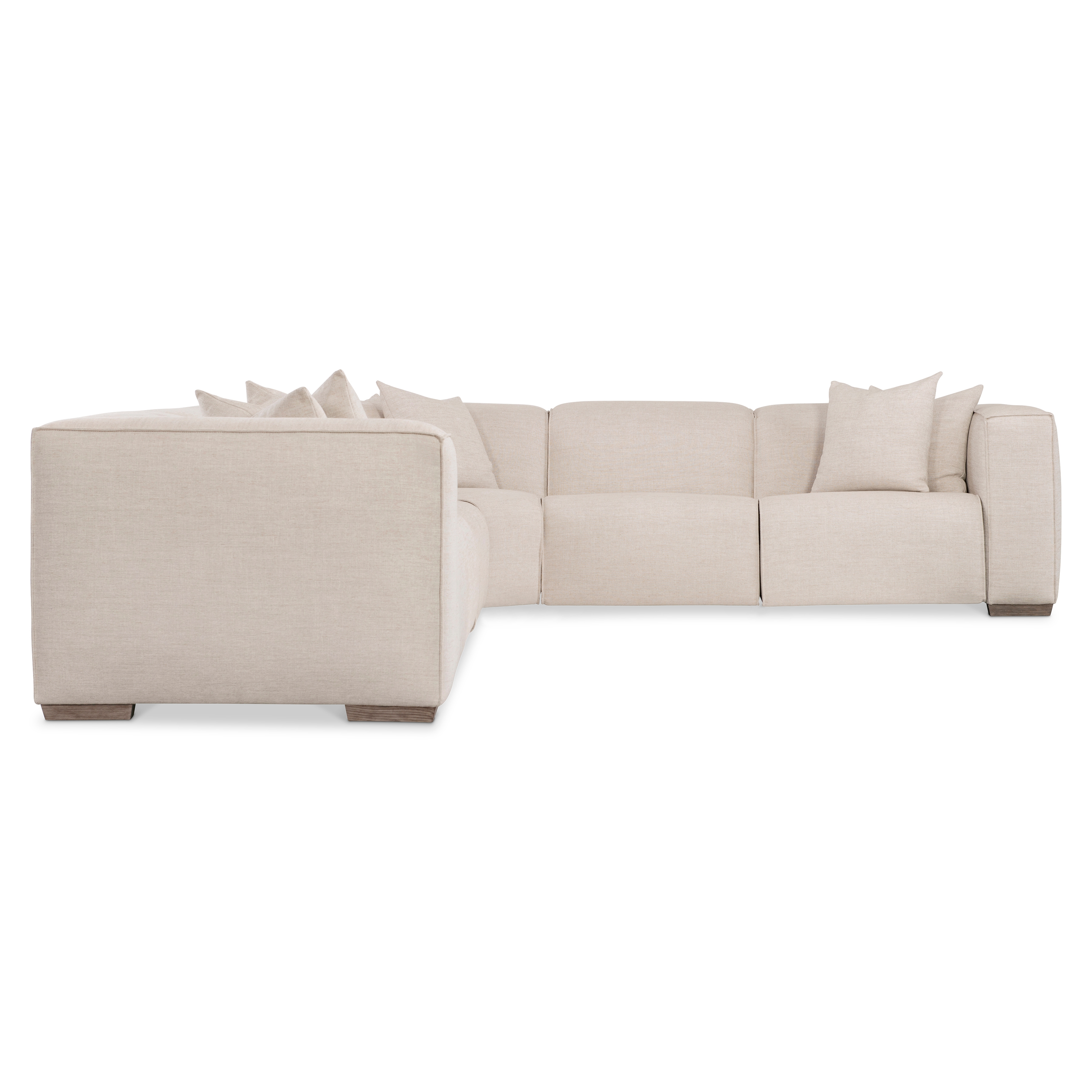 6-pc. Power Reclining Sectional w/Block Feet