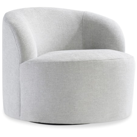 Elle Fabric Swivel Chair