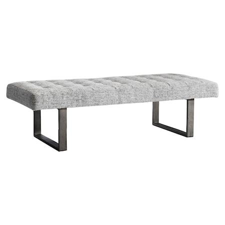 Wyeth Fabric Bench