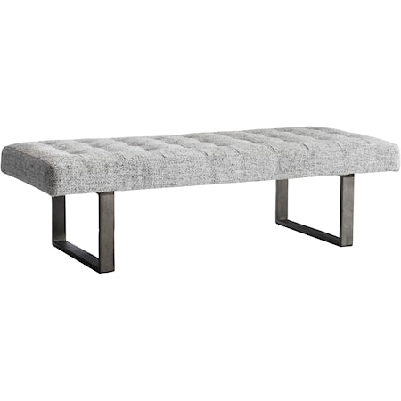 Wyeth Fabric Bench