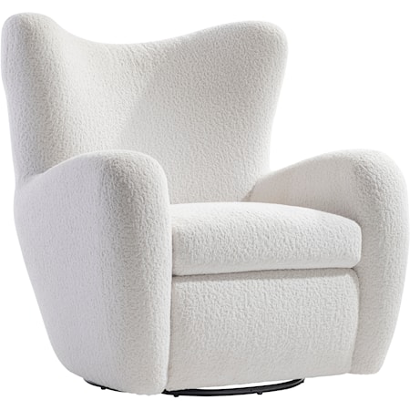 Silvi Fabric Swivel Chair