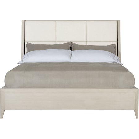 Axiom King Upholstered Panel Bed