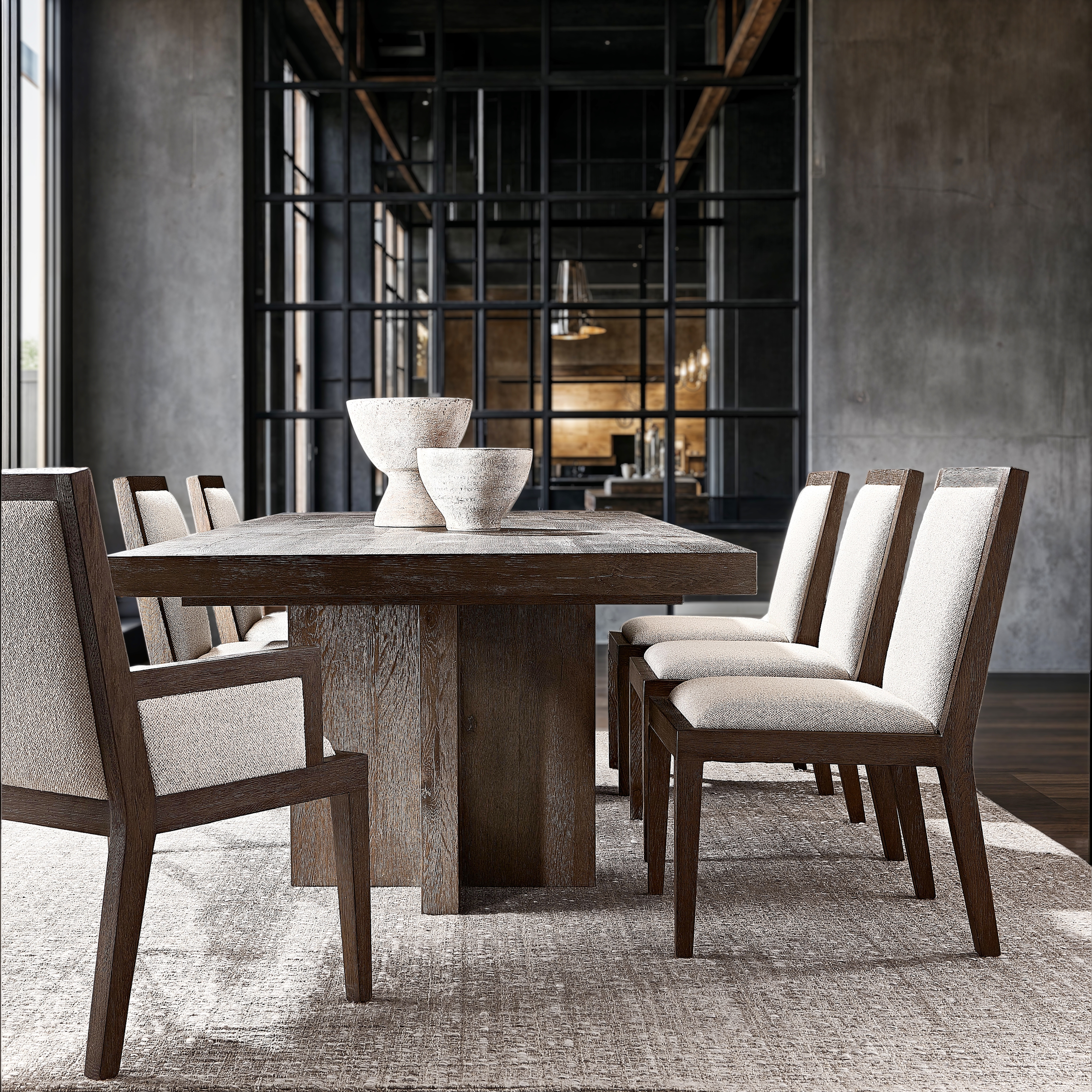 Bernhardt Outline Outline Modern Uph. Dining Side Chair