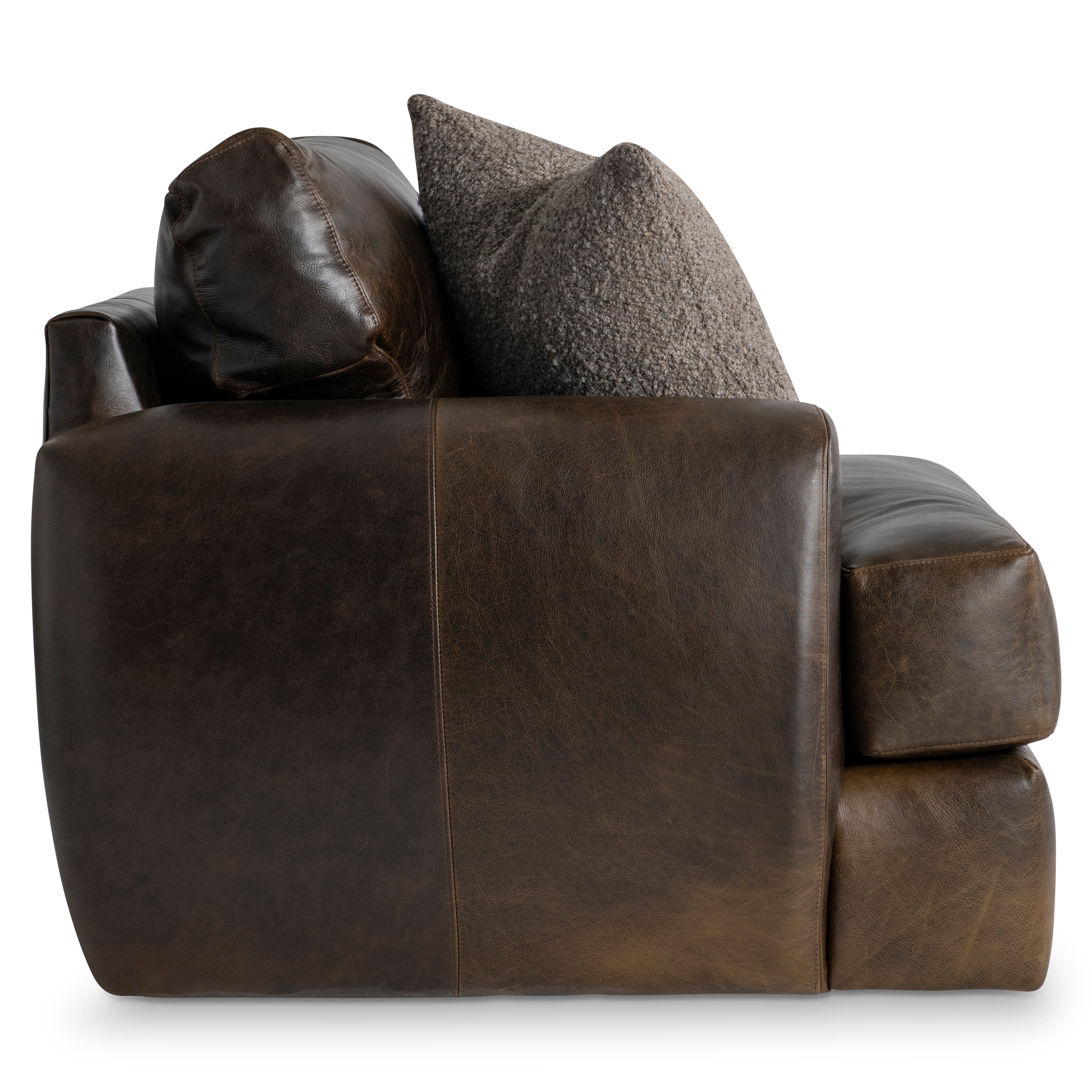 Cameron Leather Swivel Chair