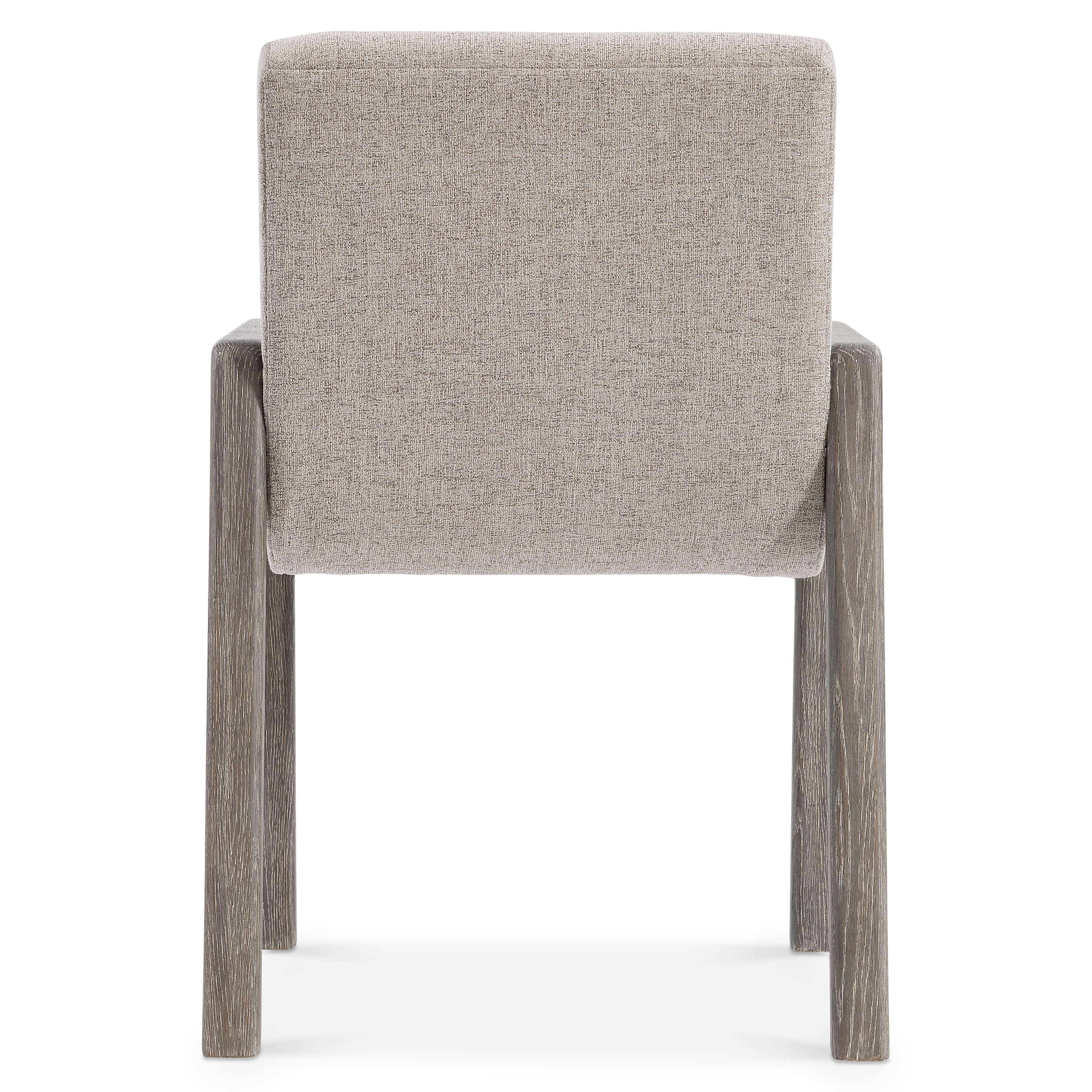 Upholstered Dining Armchair w/Open Arms