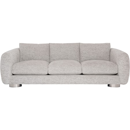 Ansel Fabric Sofa Without Pillows