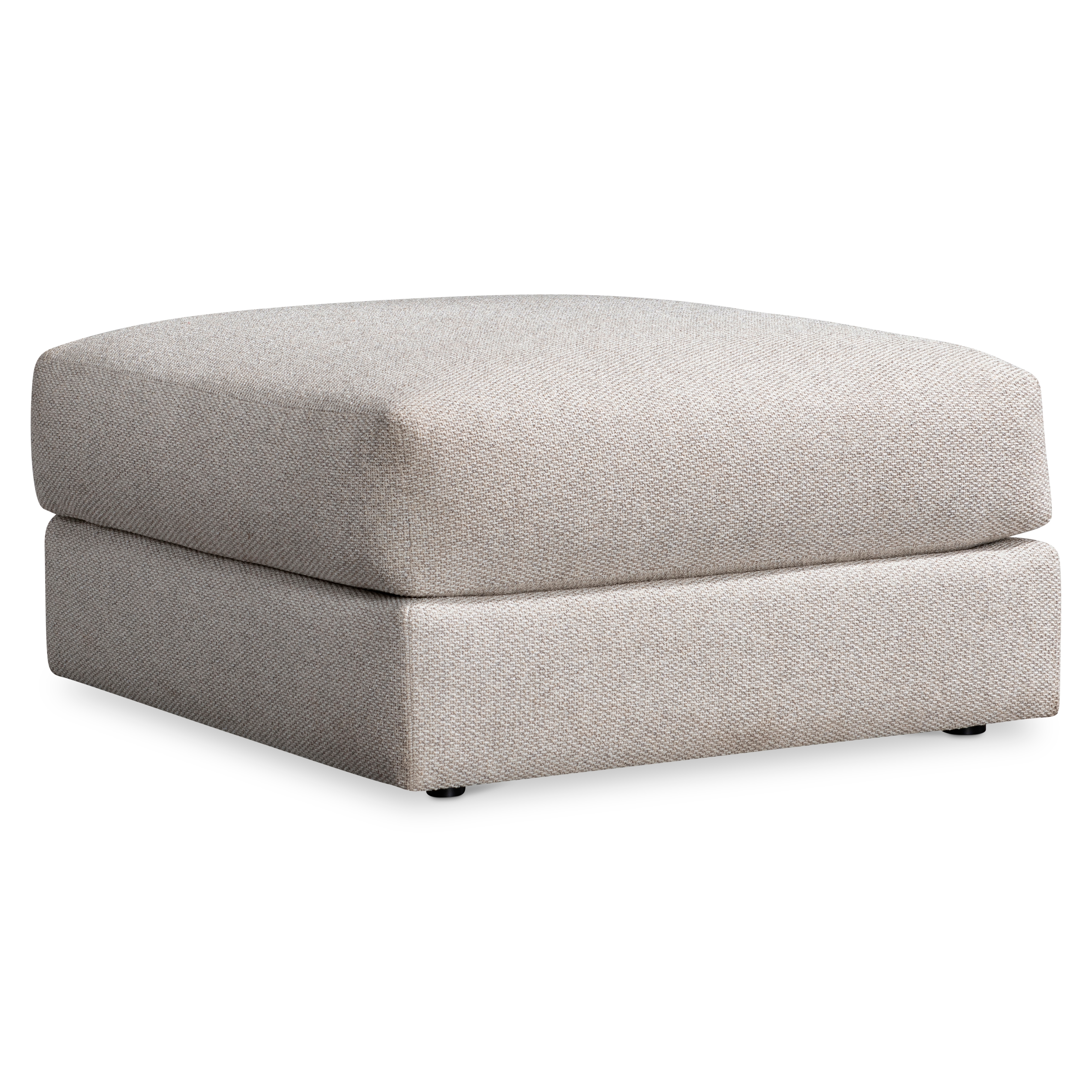 Vista Fabric Ottoman