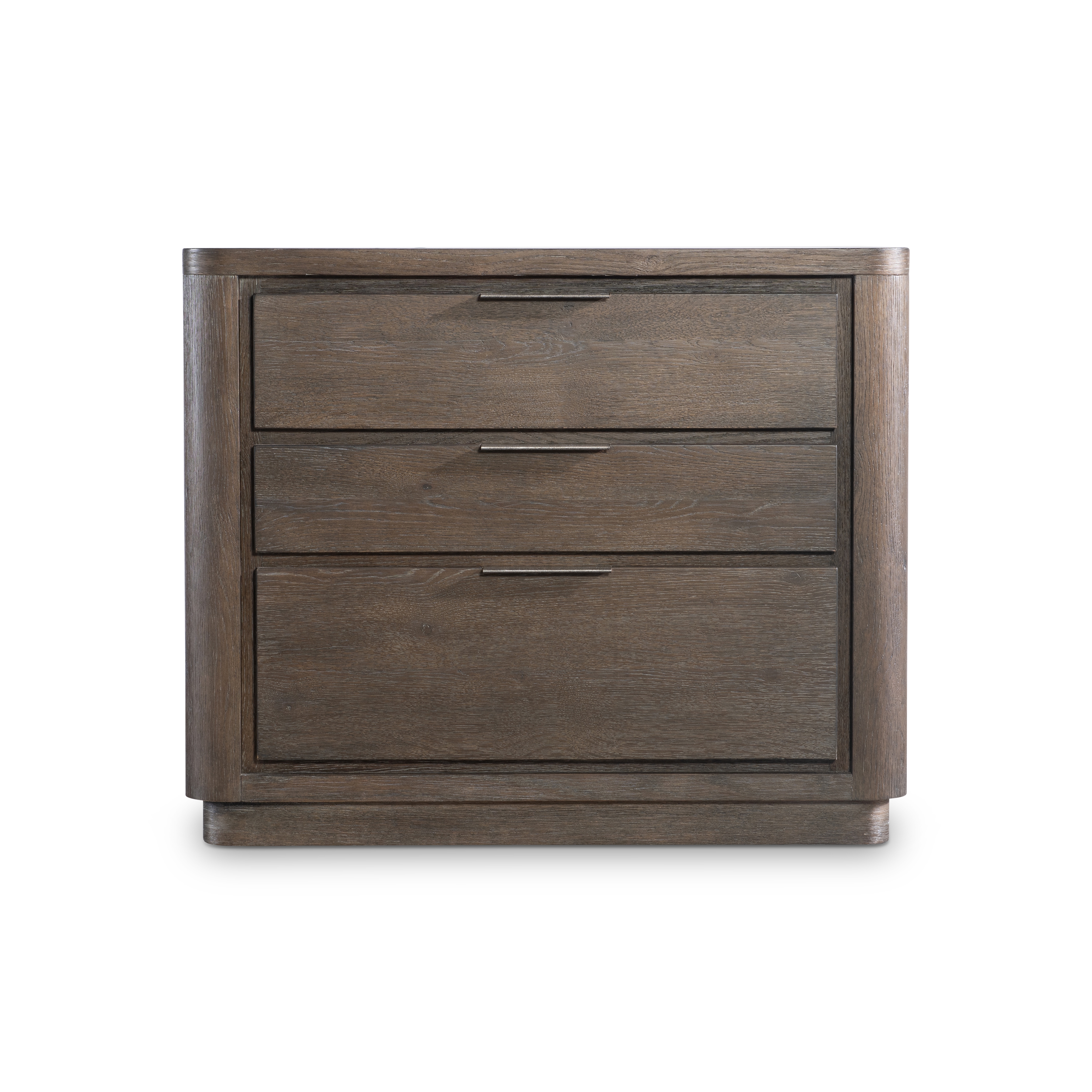 Outline Three Drawer Nightstand