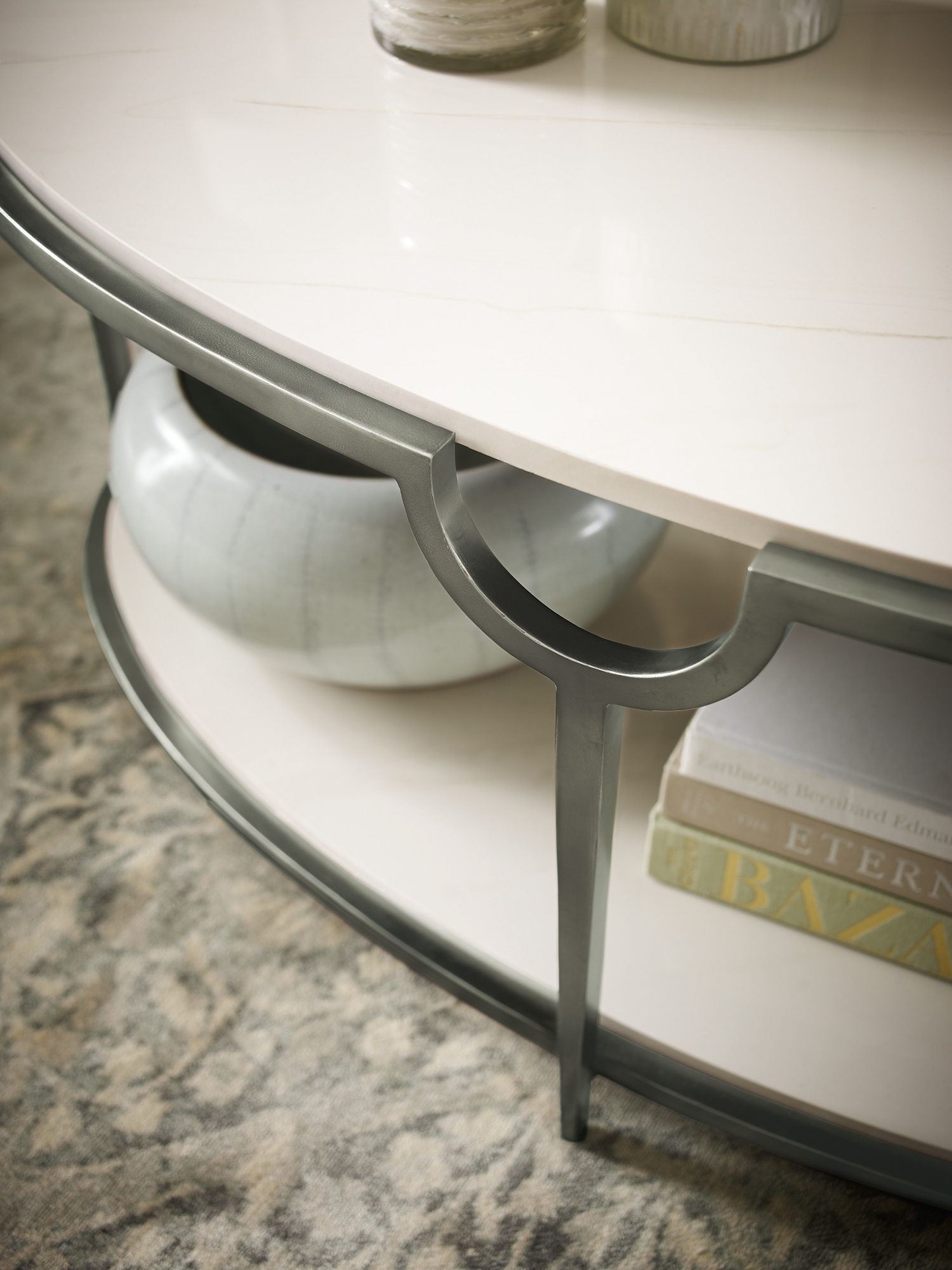 Oval Cocktail Table