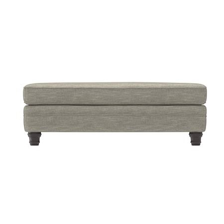 Tarleton Fabric Ottoman