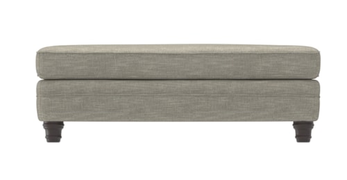 Tarleton Fabric Ottoman