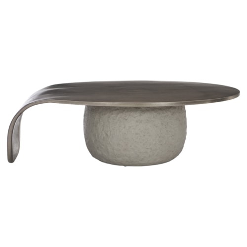 Kaori Cast Aluminum Cocktail Table