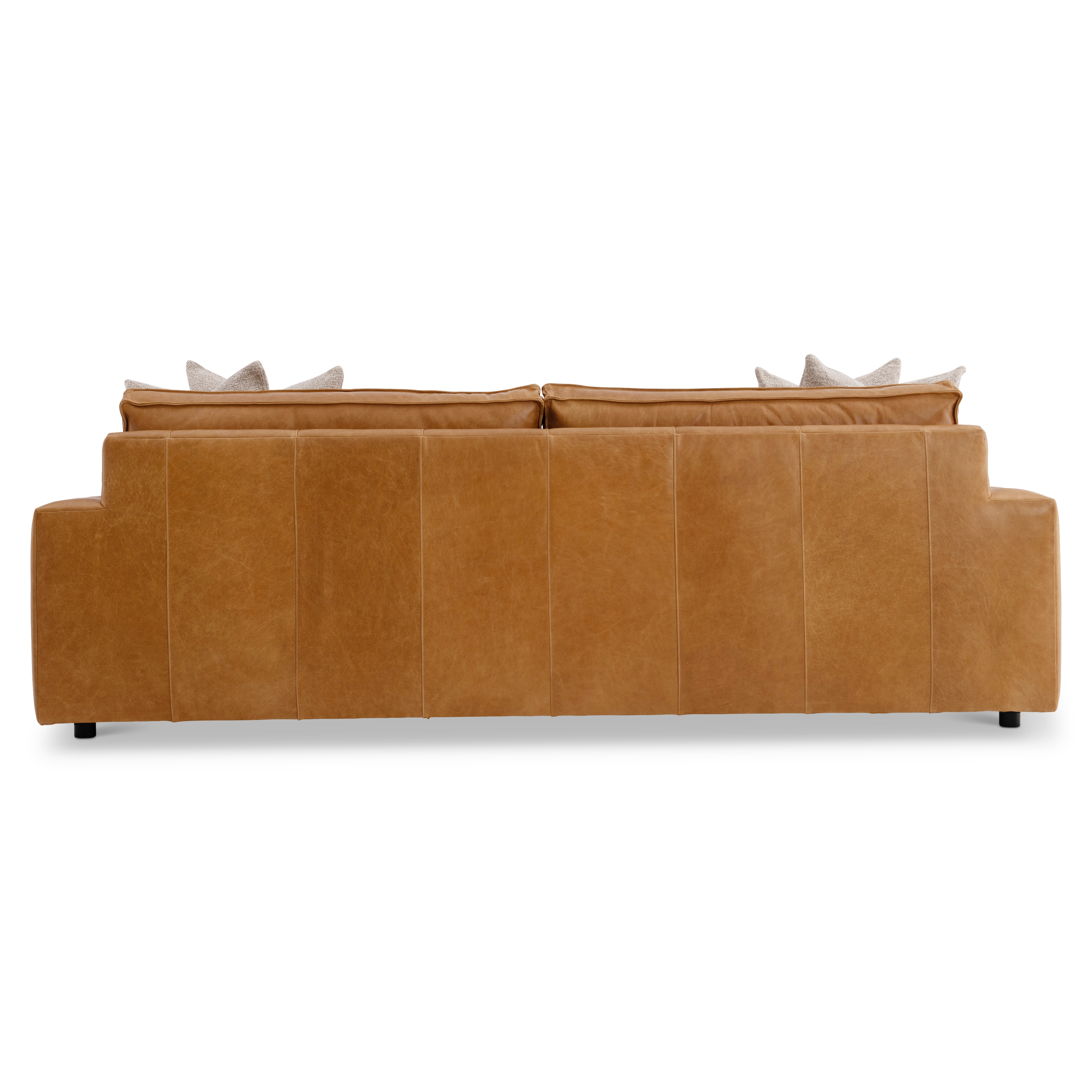 Bernhardt Bernhardt Living Leather Sofa w/Oversized Track Arms