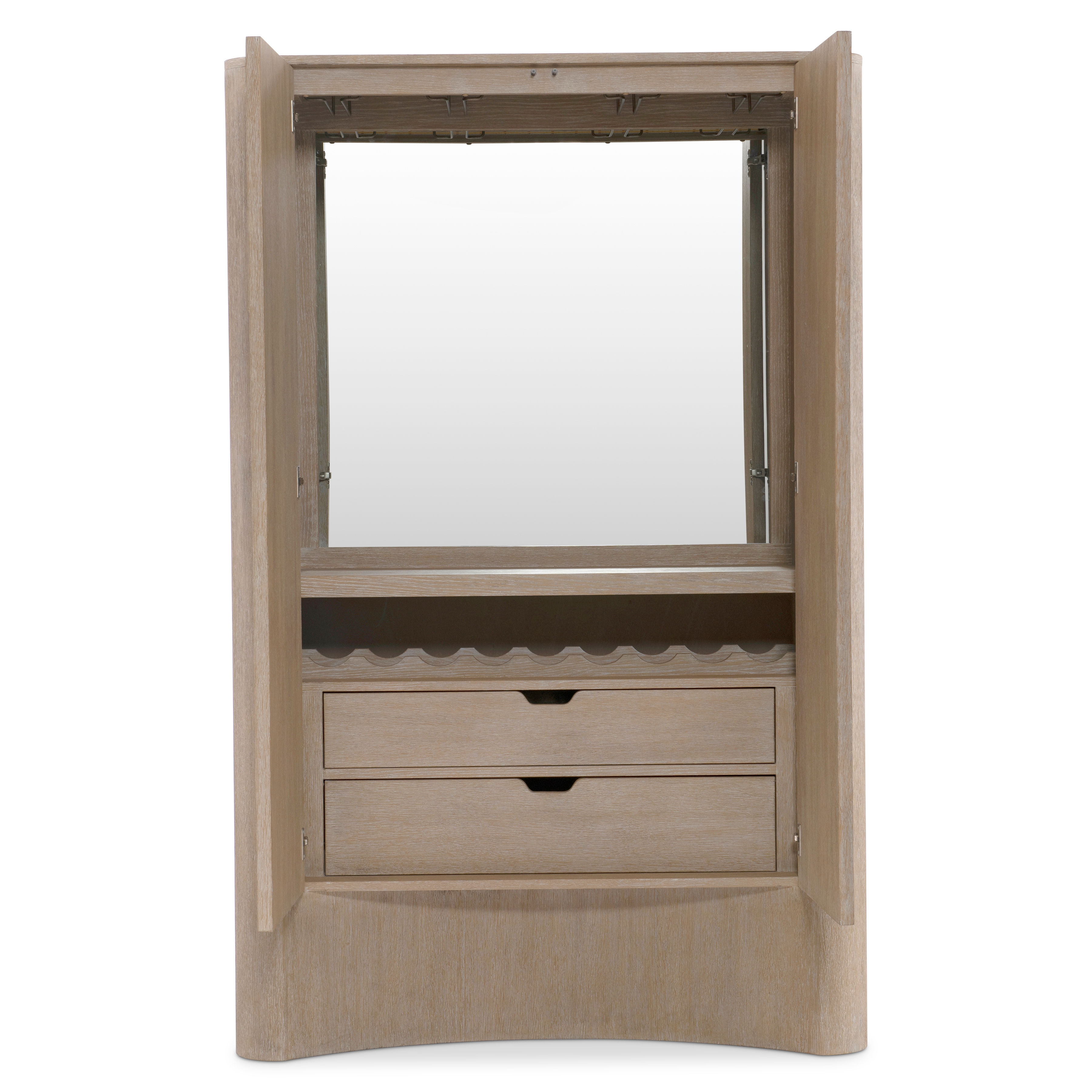 Loggia Two-Door Bar Cabinet