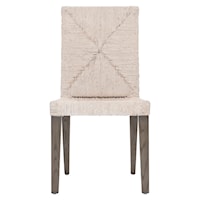 Palma Woven Fabric Side Chair