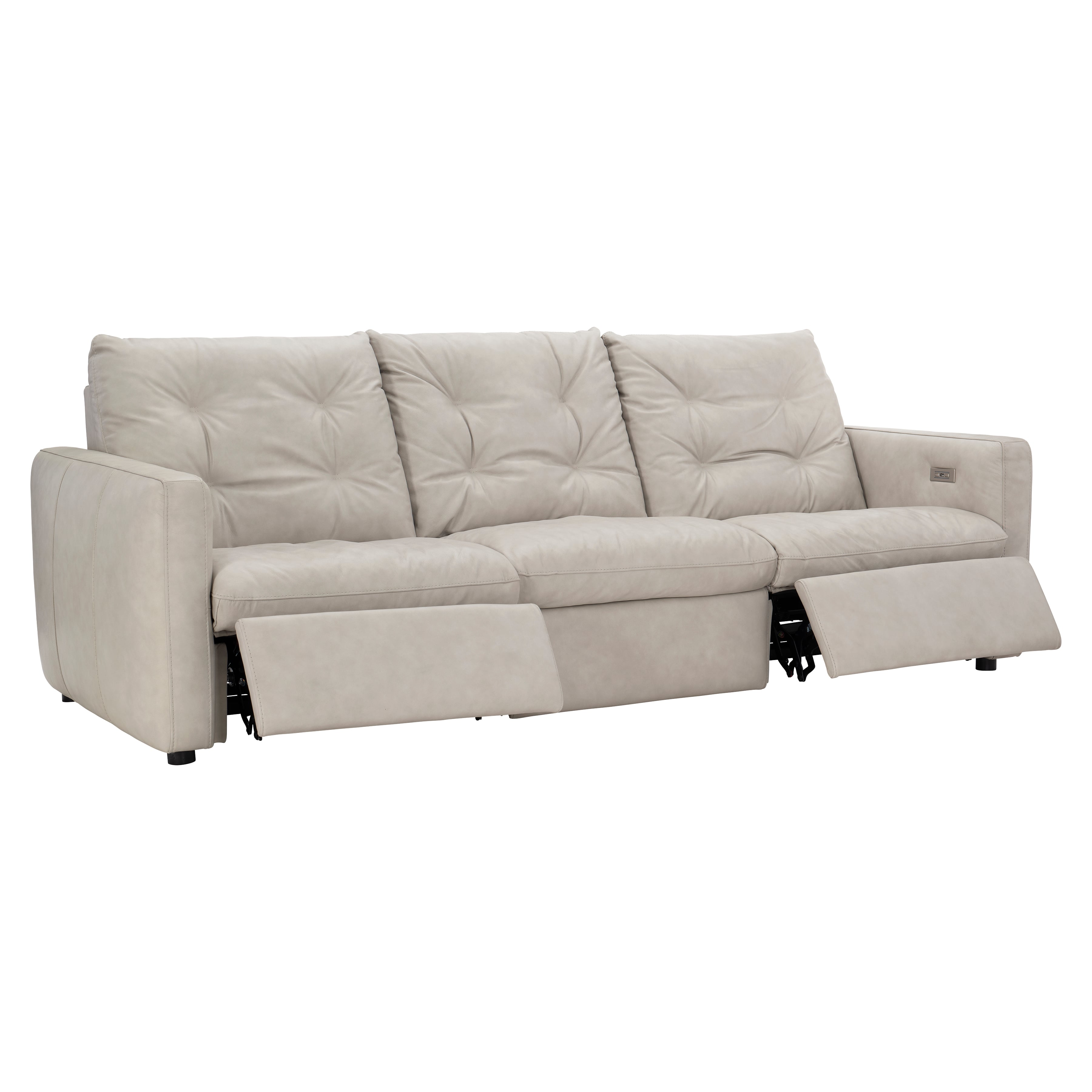Bernhardt Bernhardt Living 9017RO Kaya Leather Power Motion Sofa Baer