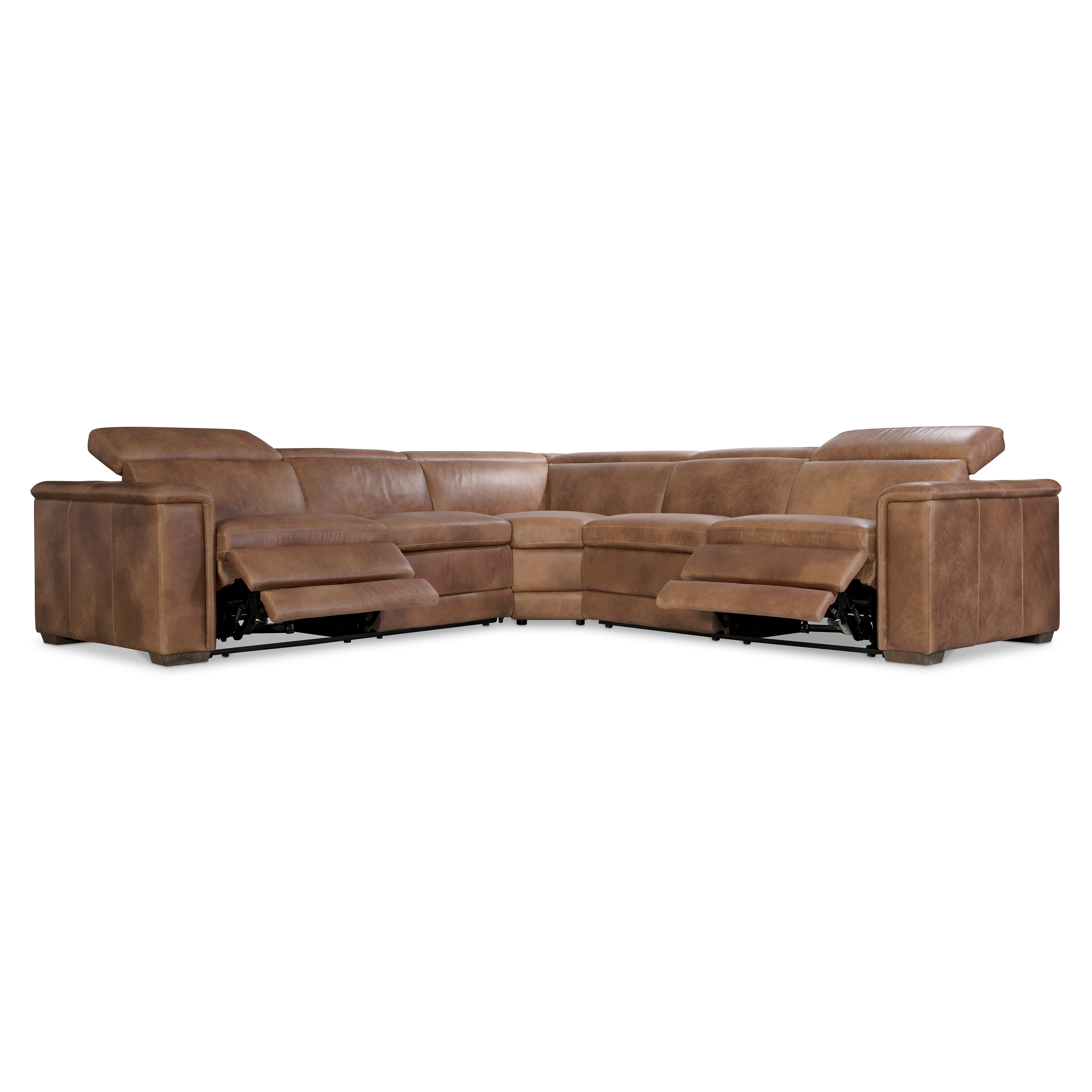 Lioni Leather Sectional