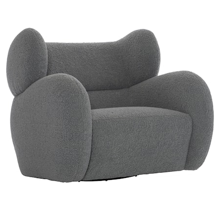 Pablo Fabric Swivel Chair