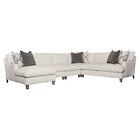 Mila Fabric Sectional with Left Arm Chaise
