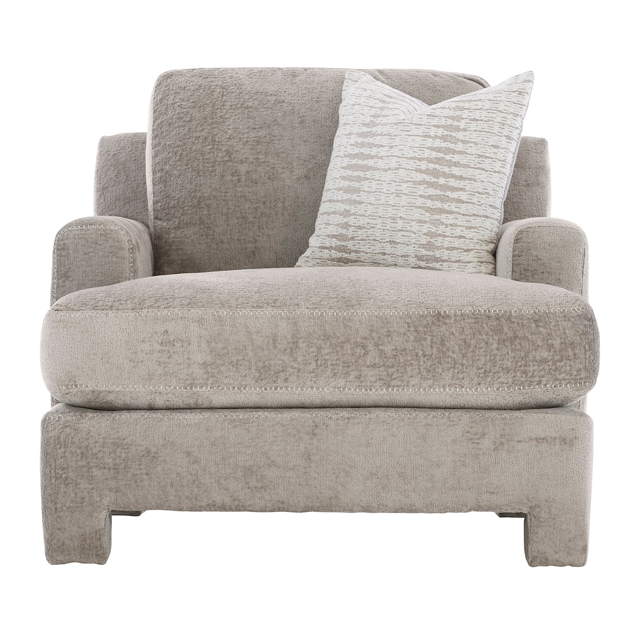 Bernhardt Plush Mily Fabric Chair