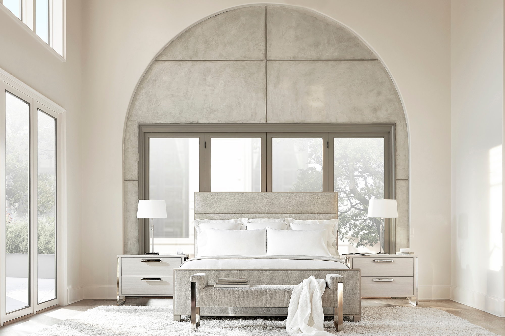Bernhardt Stratum Stratum King Panel Bed