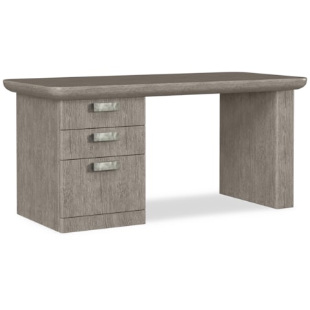 3-Drawer Desk w/File Drawer
