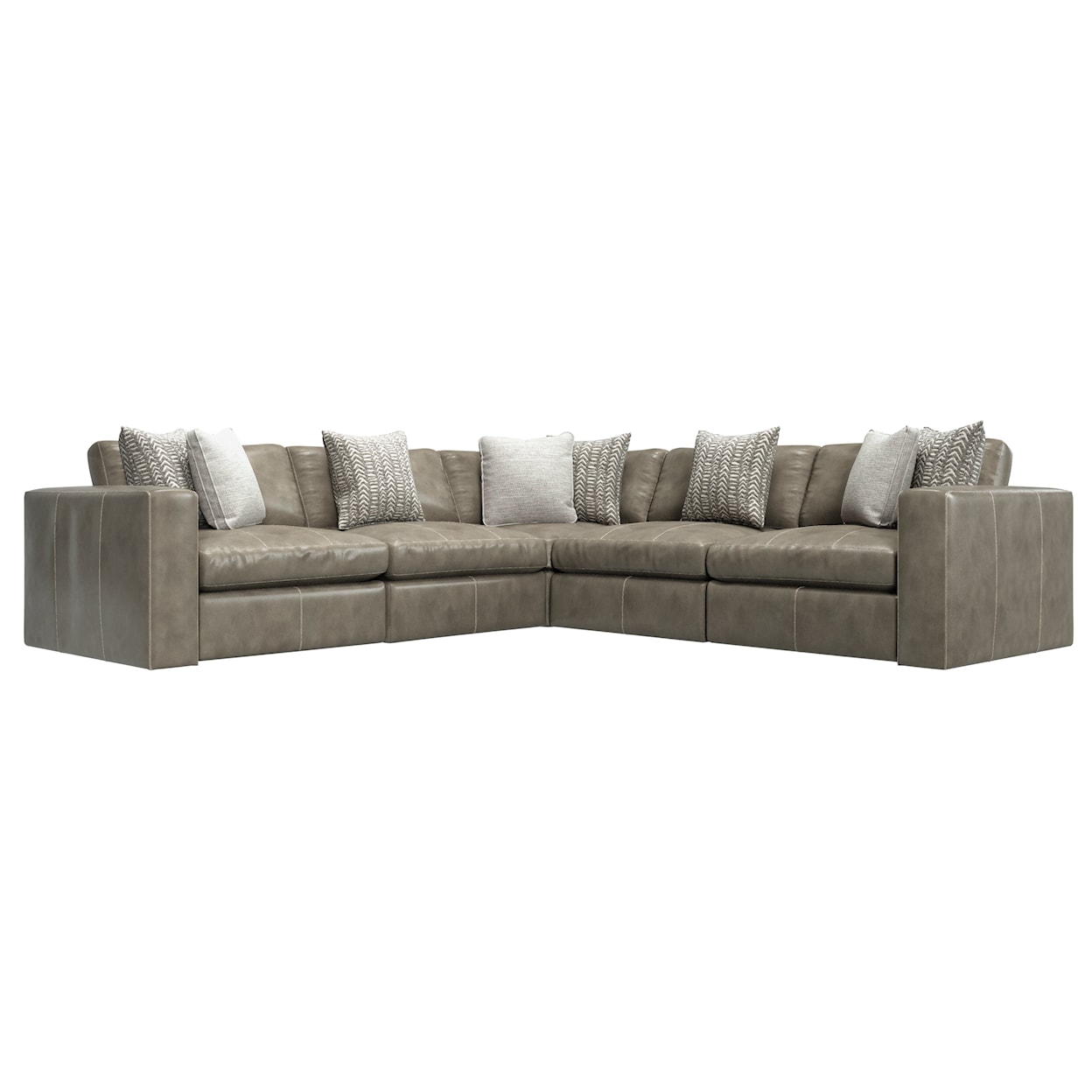 Bernhardt Bernhardt Living Stafford Leather Sectional