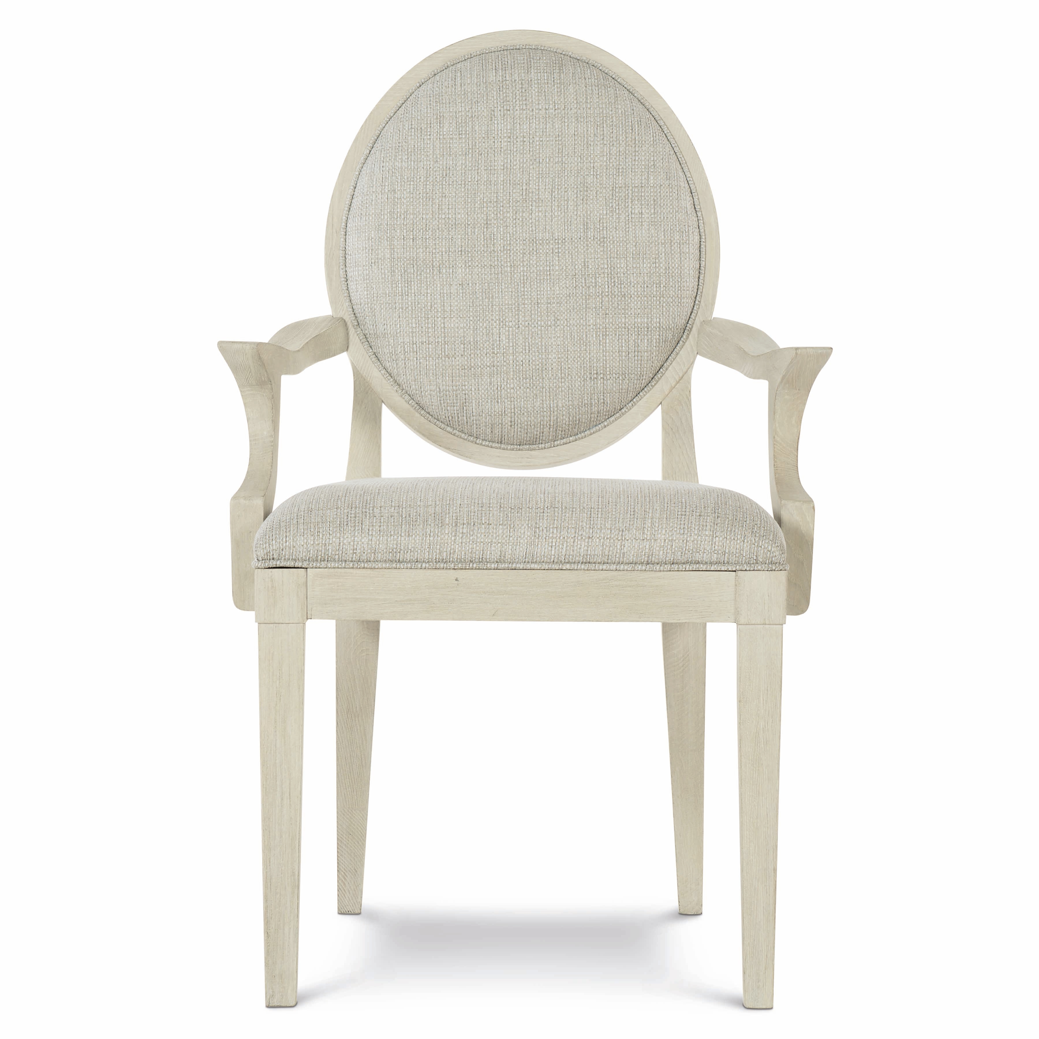 Oval Back Arm Chair