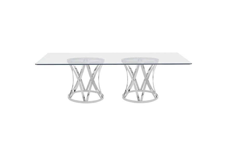 Interiors Gustav Dining Table by Bernhardt at Baer's Furniture