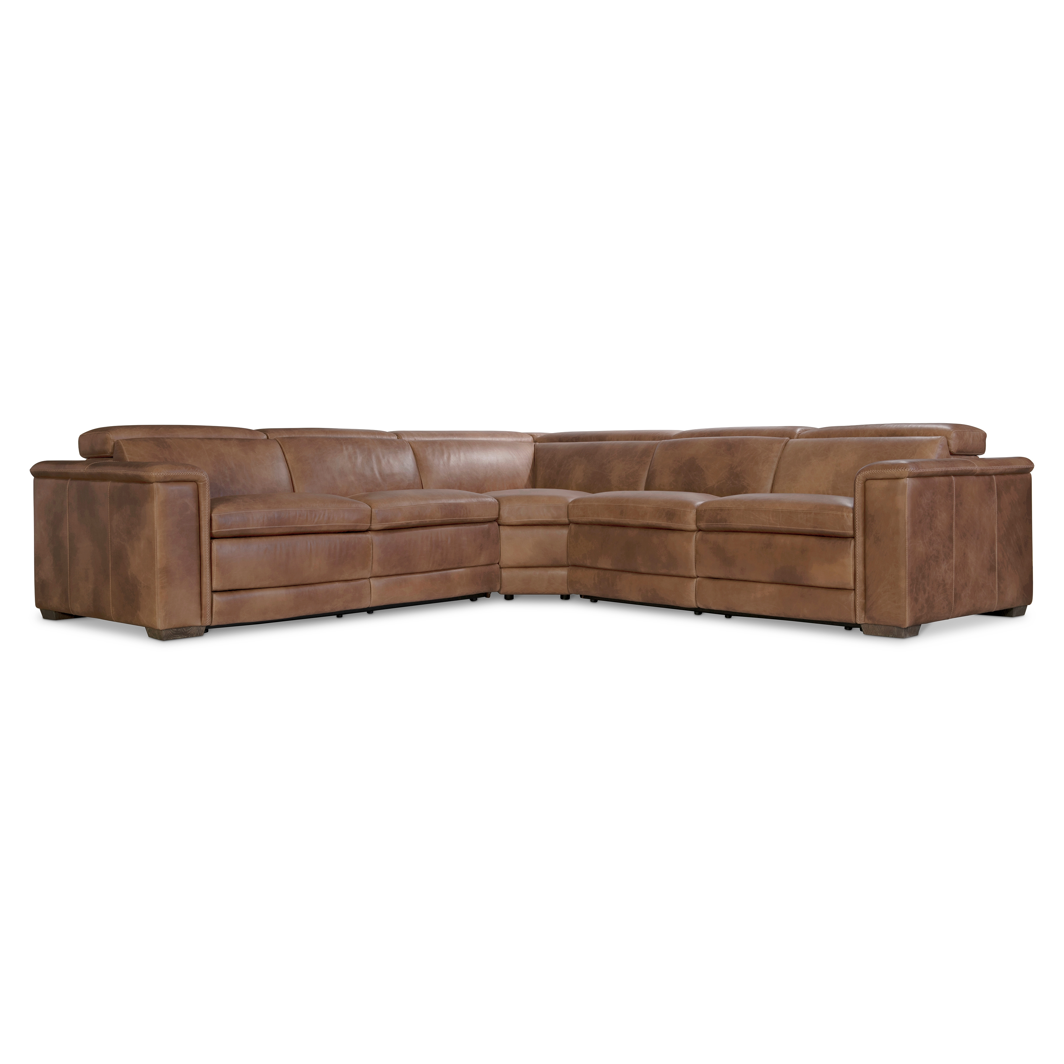 Lioni Leather Sectional