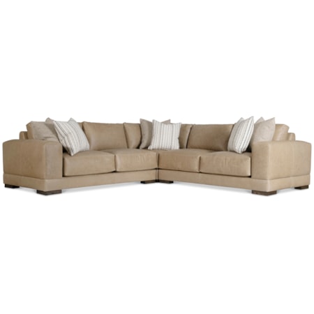 Lars Leather Sectional