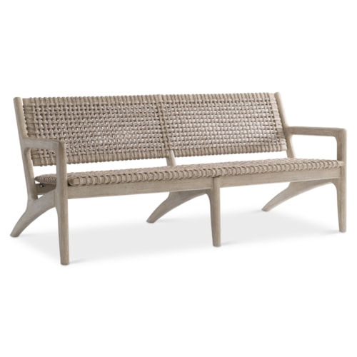 Contemporary Atlas Fabric Outdoor Sofa