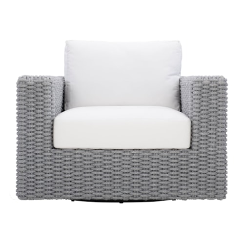 Capri Outdoor Swivel Chair