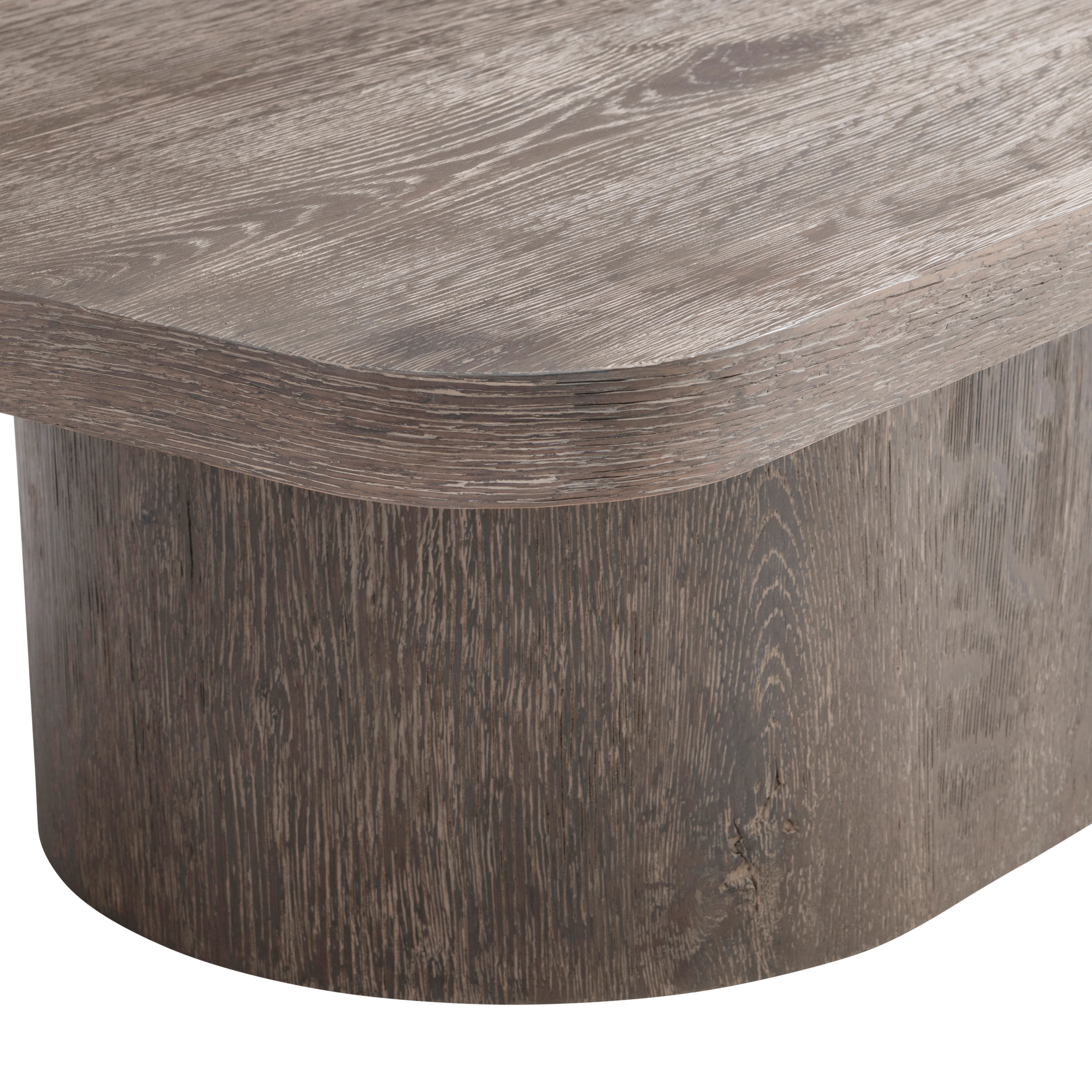 Bernhardt Bernhardt Living 58" Wood Cocktail Table w/Sloping Base