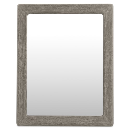Modern Rustic Vertical/Horizontal Mirror w/D-Ring Hangers Included