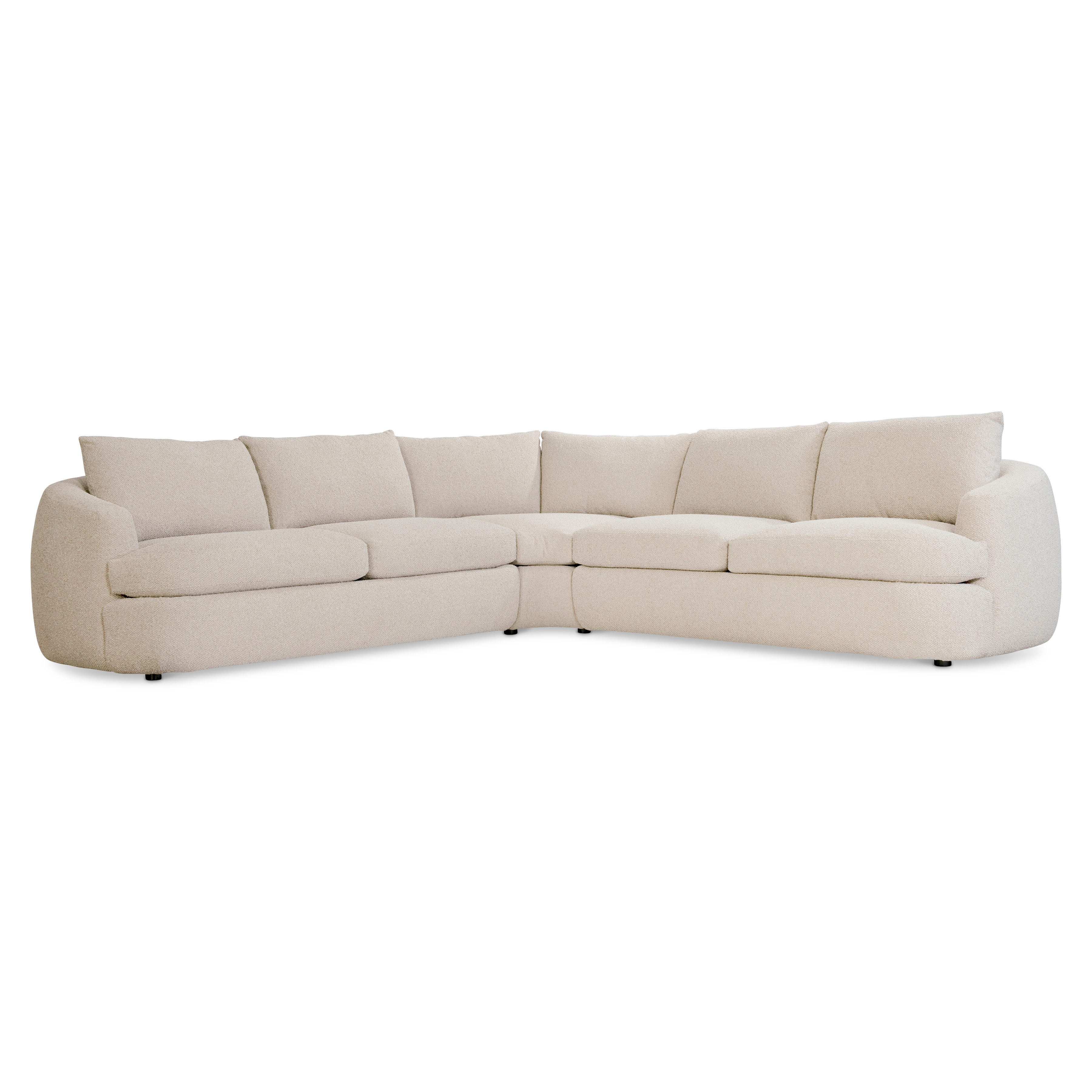 Bernhardt Plush Jules Fabric Sectional