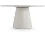 Bernhardt Laurel 60" Rd. Bell-Pedestal Outdoor Dining Table