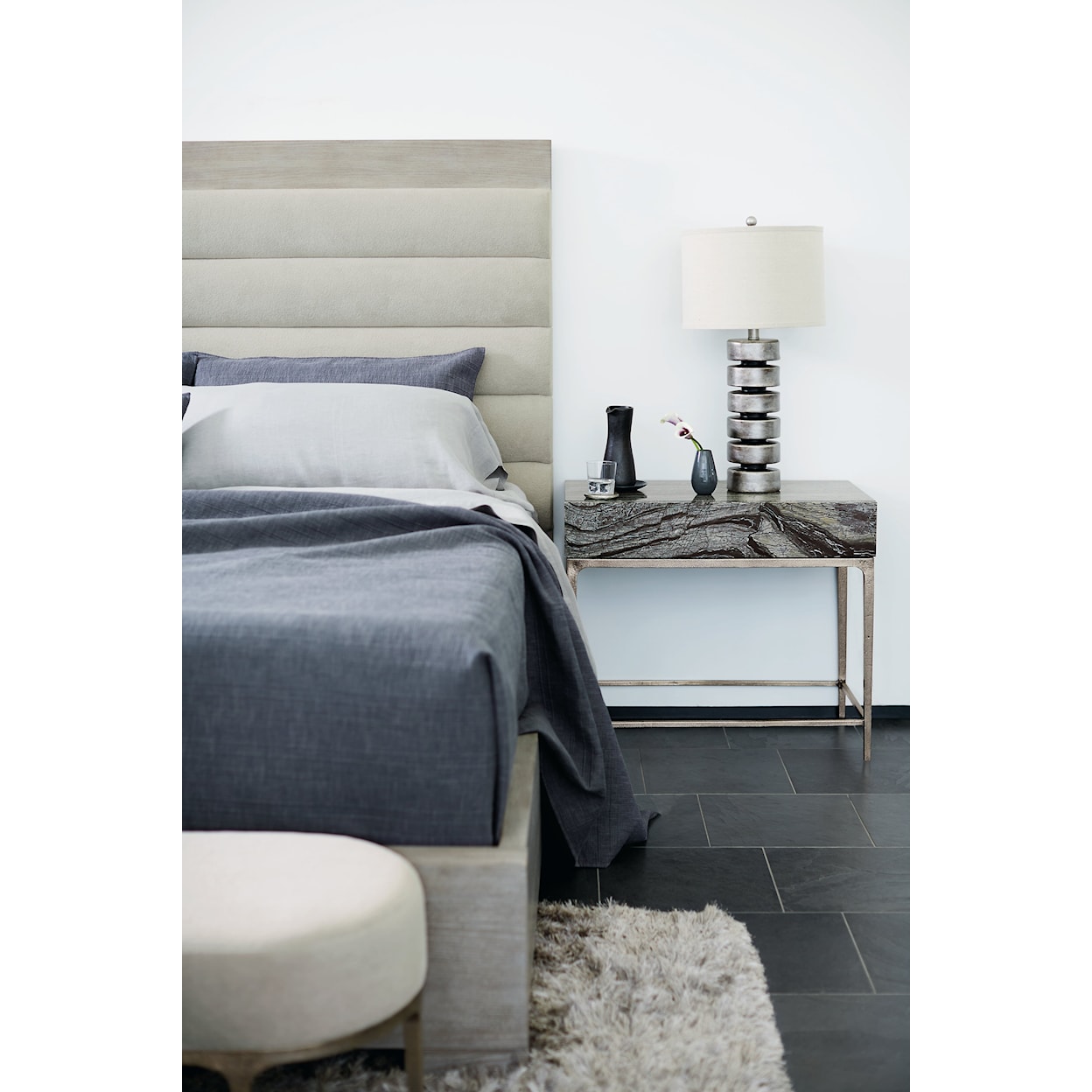 Bernhardt Linea King Panel Bed