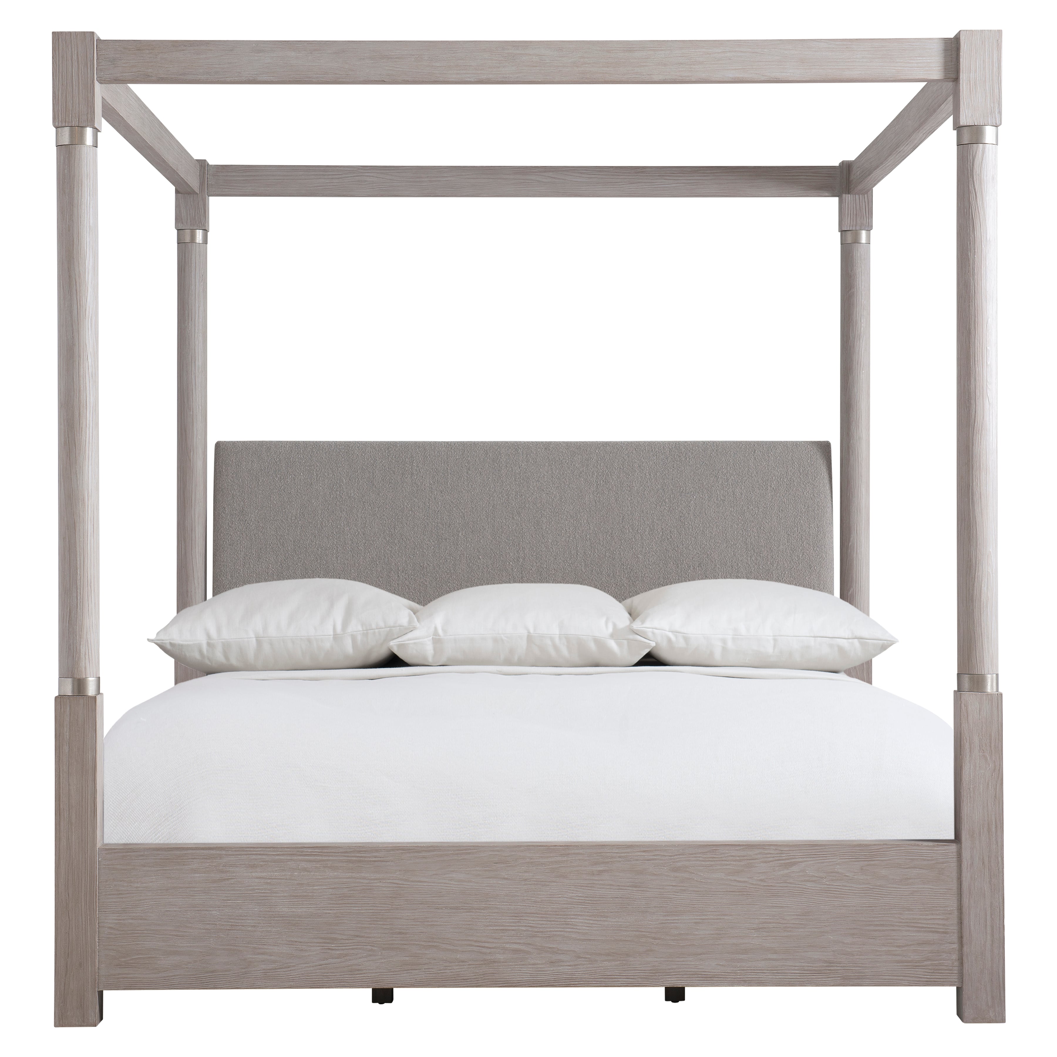 Odette upholstered deals canopy bed