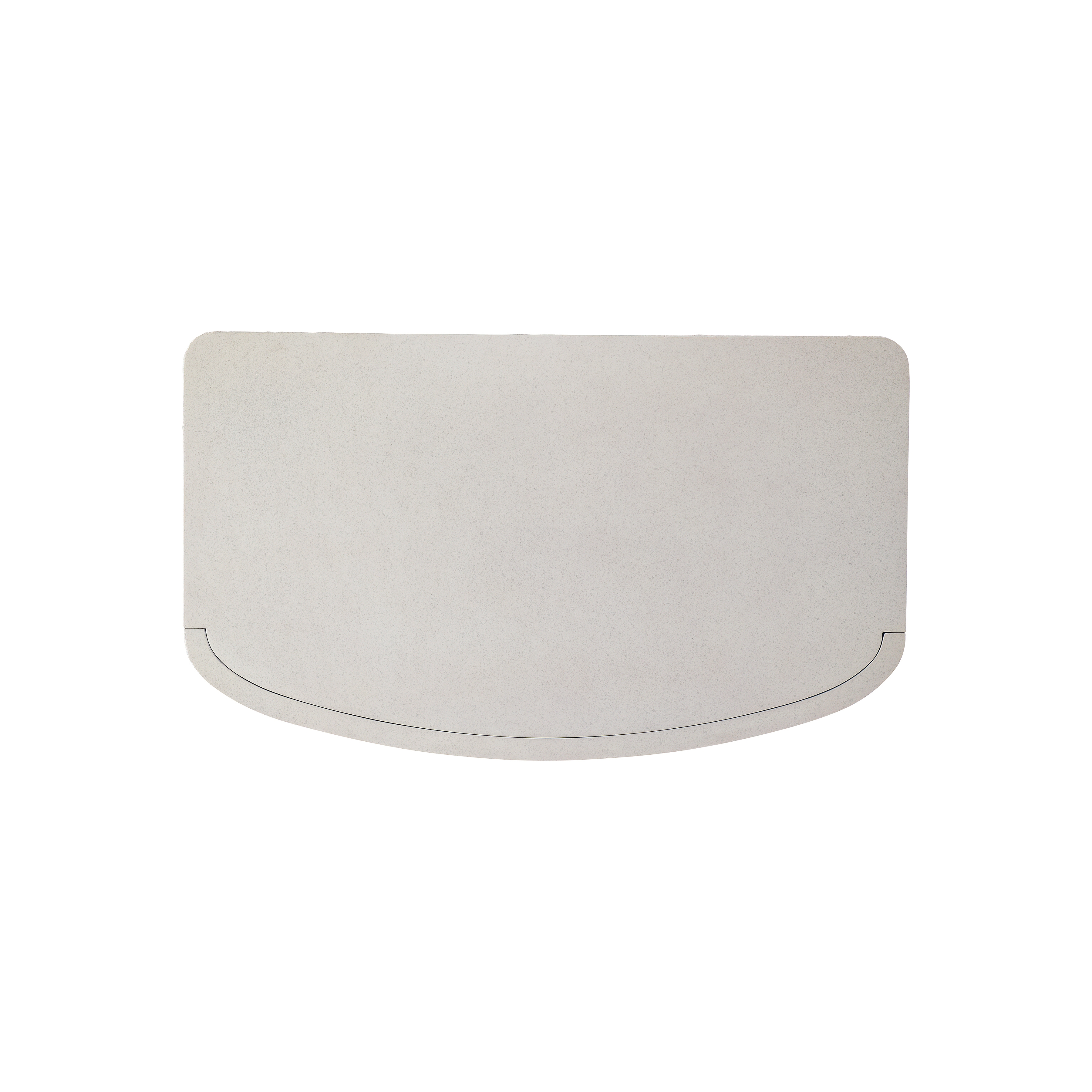 Single-Drawer Nightstand w/Faux-Stone Top