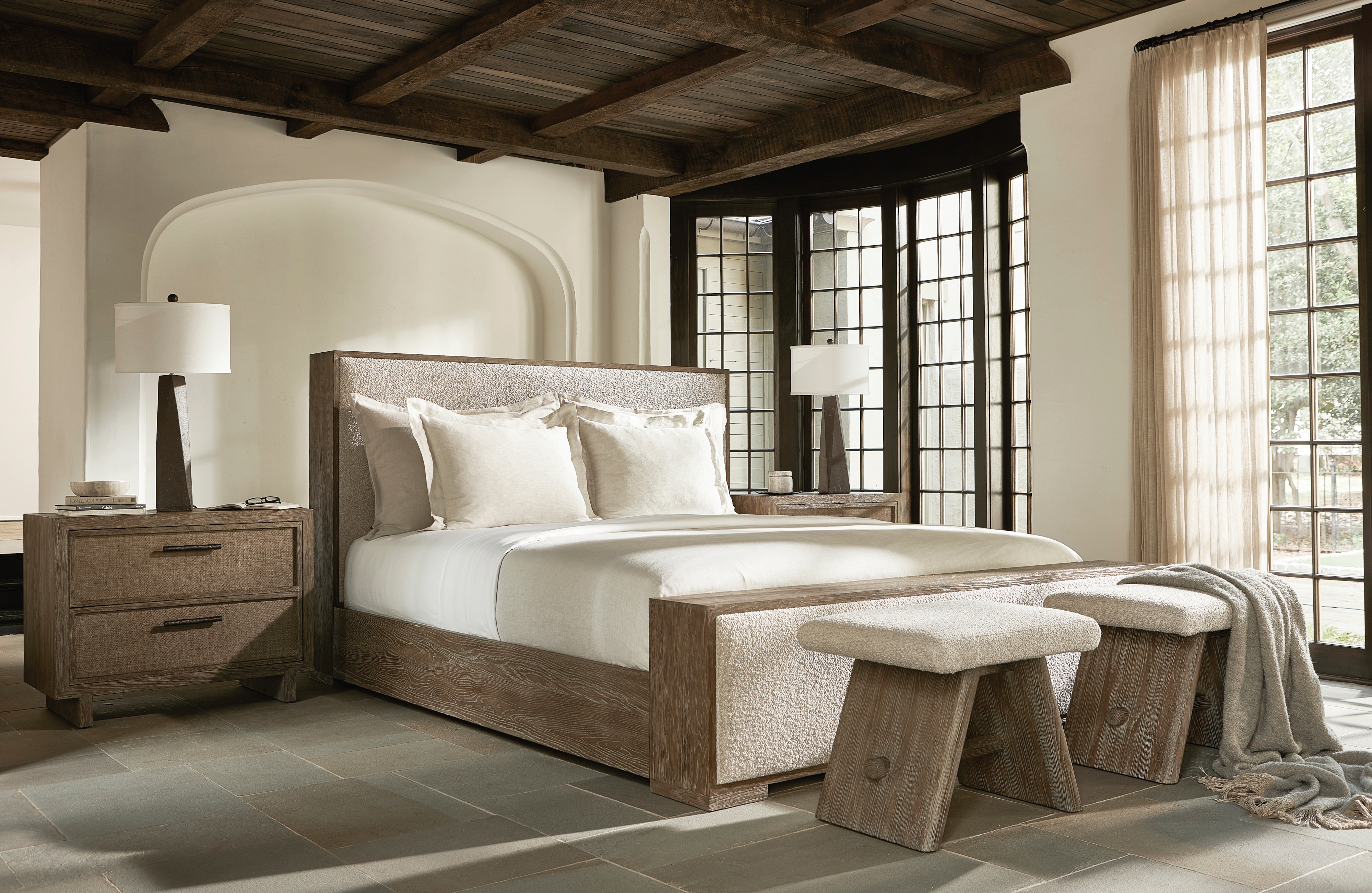 Bernhardt Casa Paros Casa Paros Panel Bed King