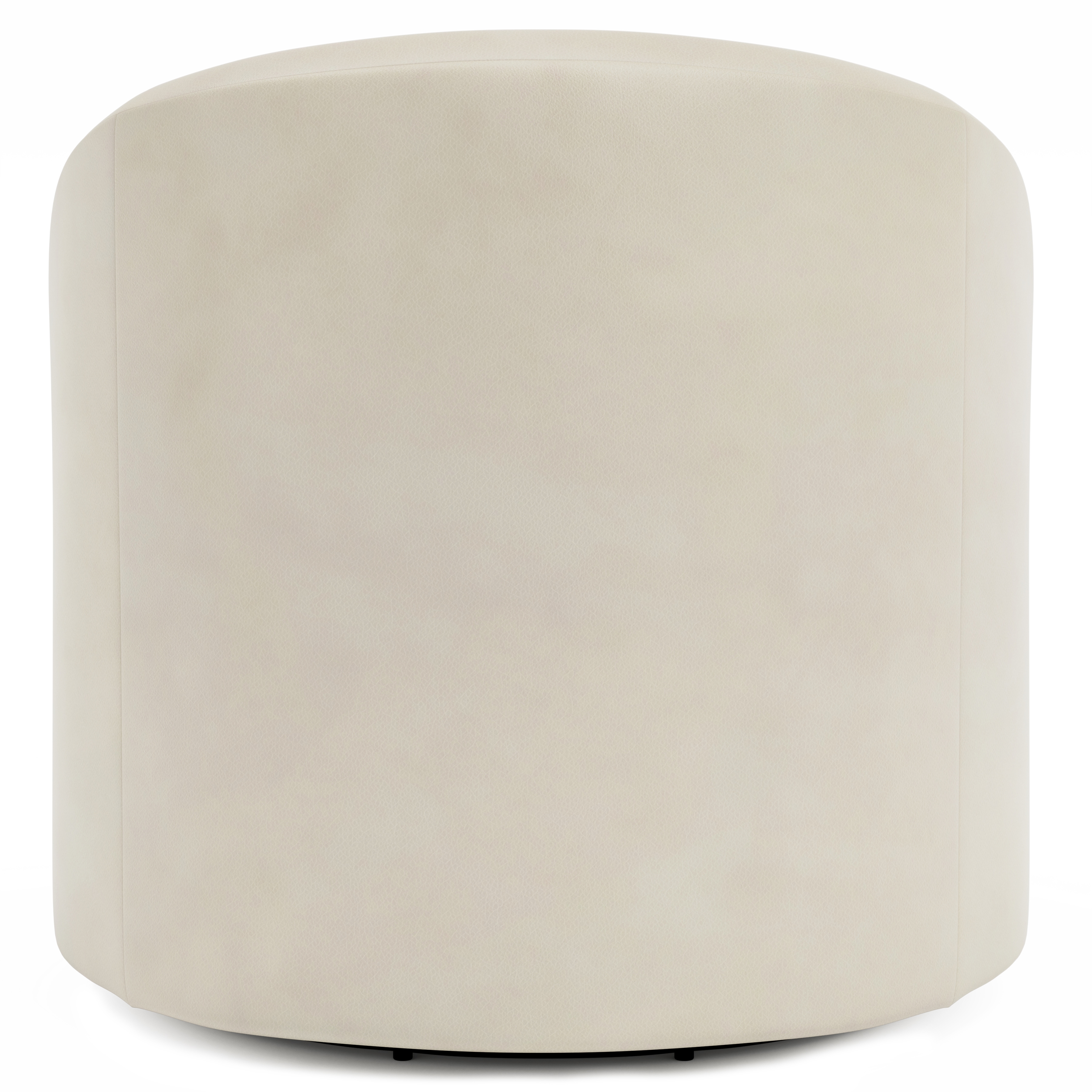 Leather Swivel Chair w/360-Degree Rotation