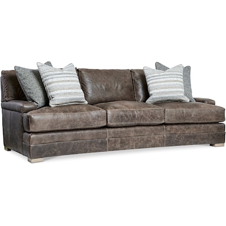 Burnham Leather Sofa