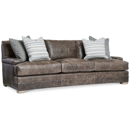 Burnham Leather Sofa