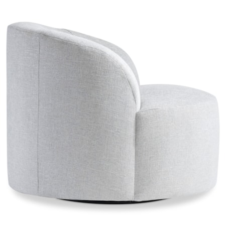 Elle Fabric Swivel Chair