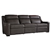 Bernhardt Bernhardt Living Germain Leather Power Motion Sofa