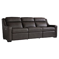 Germain Leather Power Motion Sofa